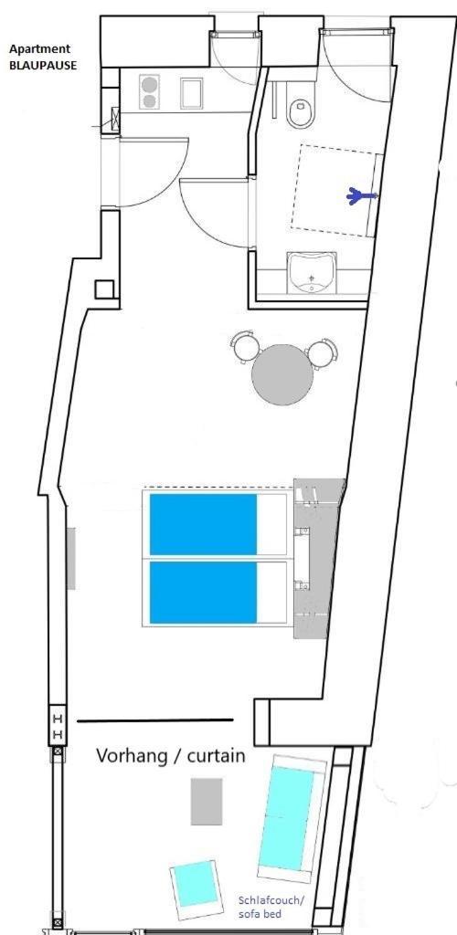 1463 Apartmenthaus Karlsruhe Extérieur photo